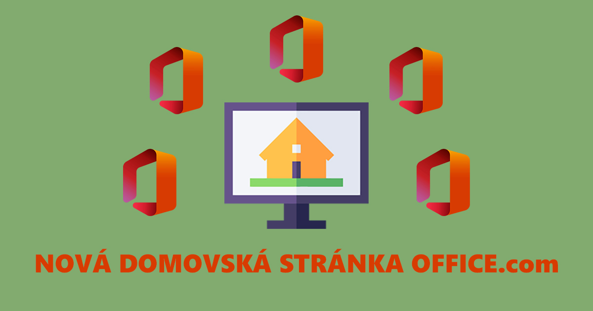 Nova domovska stranka Office com FB ikona aplikace